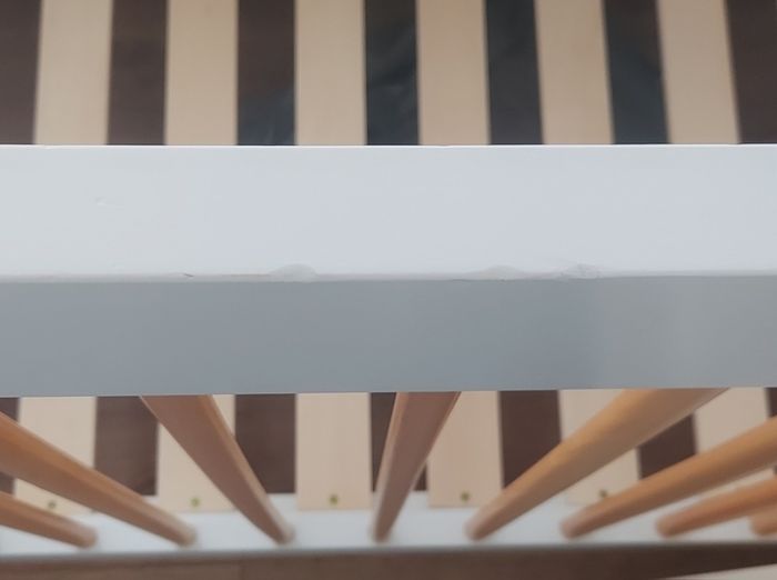 Maya Mini Cot bed perfect for a small space