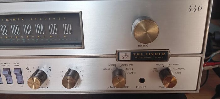 Fisher 440 receiver Recently serviced