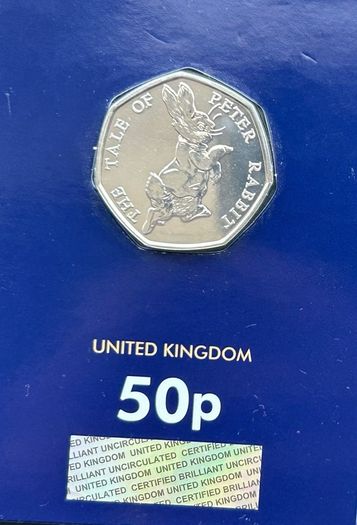 2017 Peter Rabbit BU 50p