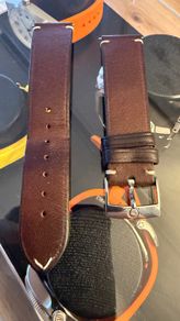 Omega Brown Leather Strap
