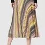 Karen Millen Rainbow Stripe Pleated Skirt - as seen on TV Image 8