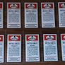 Full set of bird cigarette card's,  1976 black cat Image 7