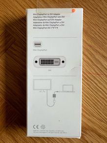 Apple Mini DisplayPort to DVI Adapter (A1305/MB570Z/B)