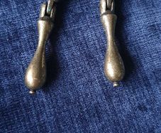 Brass vintage handles