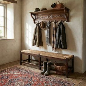 Very nice old coat rack in very good condition