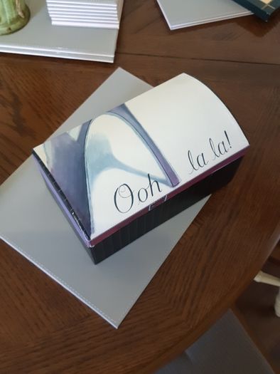 Childs jewellery box wooden
