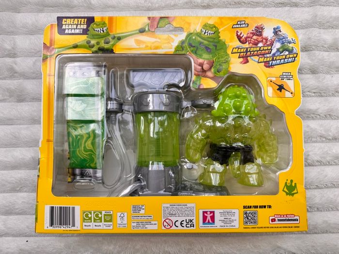 Heroes of Goo Jit Zu Hero Creator Rockjaw Mix Fill Create Your Own Action Figure Damaged Box Please see photos