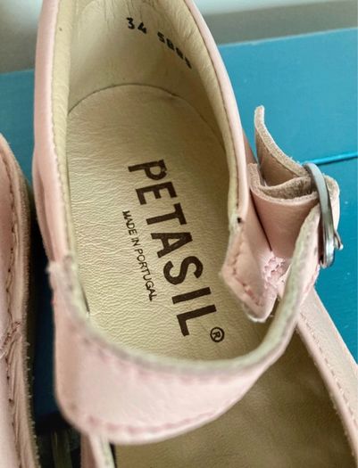 Petasil leather Mary Janes , new