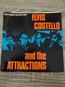 Elvis Costello and the Attractions I Cant Stand Up For Falling Down 7" Single