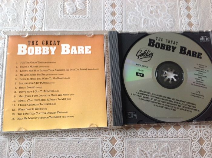 The Great Bobby Bare.  CD.