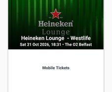 Westlife Tickets