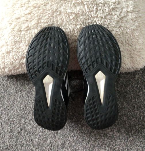 Adidas black trainers size UK 5 1/2 good condition