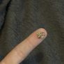 14k solid yellow gold (stamped) bee charm Image 5