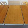 Extendable dining room table and chairs Image 3