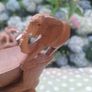 Vintage African Wooden Tripod Bowl Image 2