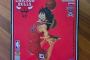 ONE PIECE x NBA Monkey D Luffy Chicago Bulls Master Stars Piece Figure