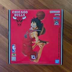 ONE PIECE x NBA Monkey D Luffy Chicago Bulls Master Stars Piece Figure