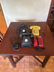 Vintage telephones