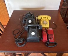 Vintage telephones