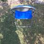 Fold Up Chair-Blue Seat Image 3