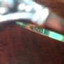 9ct Gold Silver Agate Ring Image 9
