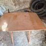 vintage drop leaf table Image 5