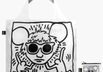 Recyclable Tote Bag Andy Mouse Keith Haring