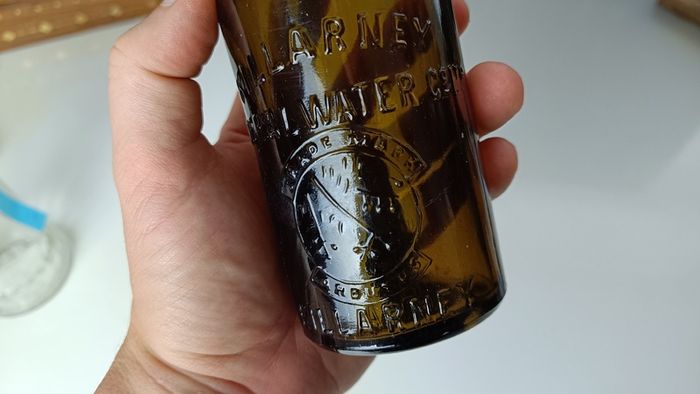 452 - Vintage Killarney Mineral Water Collectible Decorative Bottle