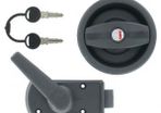Zadi Door Lock Black R/h