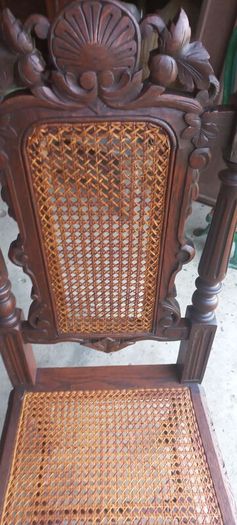 Antique Chairs by Lozano Set of 4 very strong well made