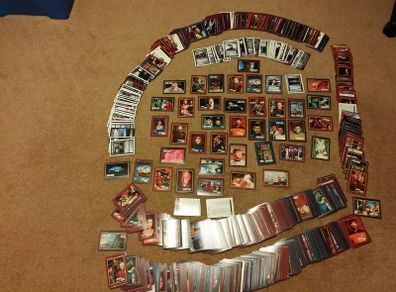 STAR TREK collectors cards, old but fantastic condition