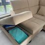 Sofabed and pouffe 266cm x 212cm Image 6