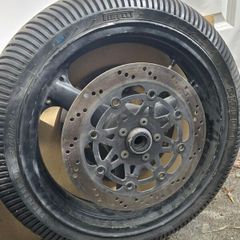 Kawasaki ZXR400 Wets on Wheels