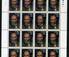 2006 Ireland Death Centenary of Michael Davitt Commemorative Stamp Sheetlet Plate 1B1B1B1B Mint Never Hinged (MNH).
