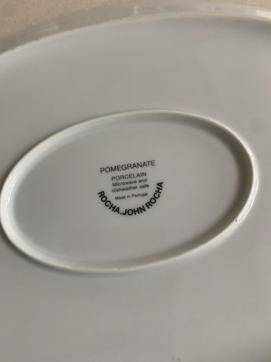 John Rocha oval platter plate
