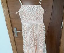 Lace cami midi dress
