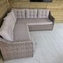 Rattan Corner Lounger Image 3
