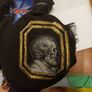 Authentic Alexander Mcqueen Curiosities Hand Sewn Embroidery Scarf Image 8