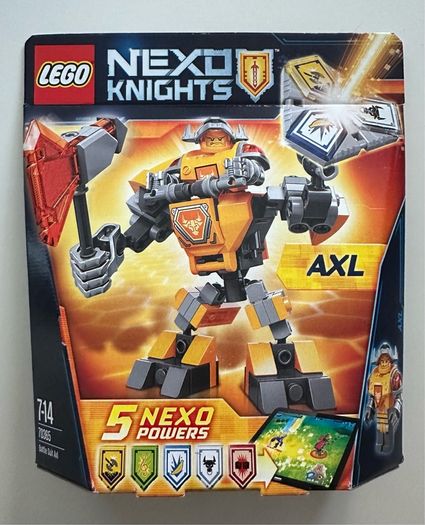 Lego Nexo Knights Battle Suit Axl 70365