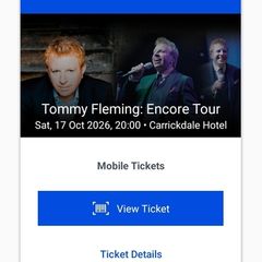 Concert Tickets
