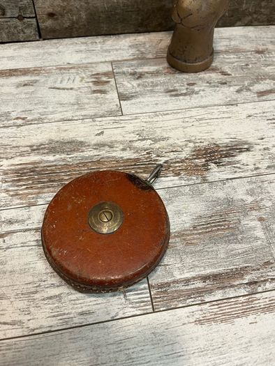 vintage Leather Tape Measure