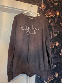 Custom Made Self Love Club Sweater