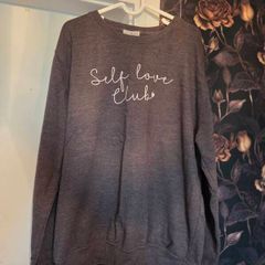 Custom Made Self Love Club Sweater