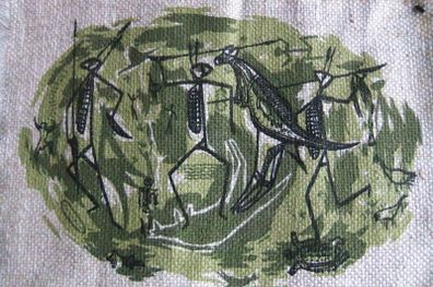 Donald Clarke, Australia, 6  Vintage Place mats. Collectible