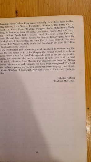 The People's Rising Wexford 1798 By Daniel Gahan Paperback. 2x Fr John Murphy Of Boolavogue 1753-1798 By Nicholas Furlong Both Paperback In Good Condition.