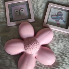 Ikea flower wall lamp and 2x 3d butterfly frames