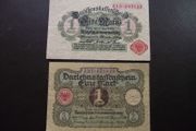 Germany. Darlehnskassenschein 2 Notes@1 Mark (12.8.1914) &amp; (1.3.1920)