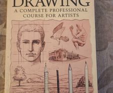 The Fundamentals Of Drawing.a Complete Professional Course For Artists. By Barrington Barber. Large Volume Paperback In Good Condition.