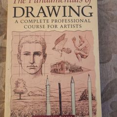 The Fundamentals Of Drawing.a Complete Professional Course For Artists. By Barrington Barber. Large Volume Paperback In Good Condition.