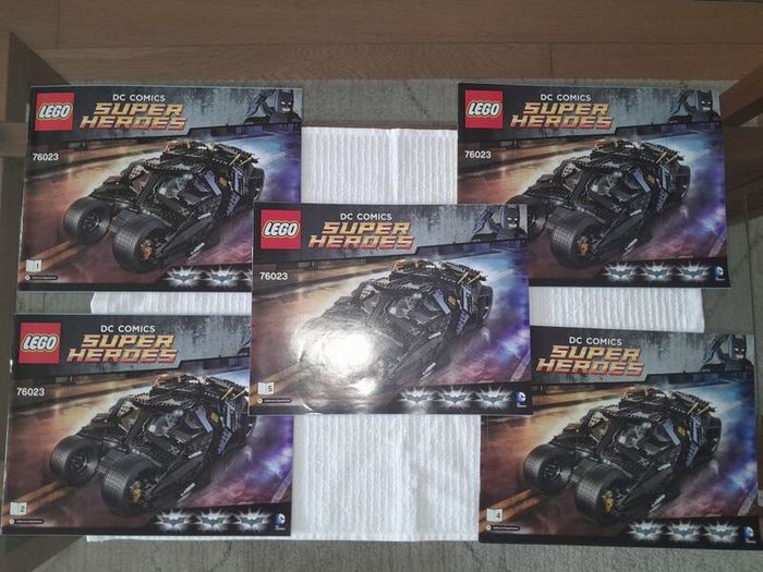 Lego Batmobile collection